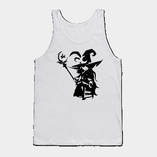 Neostone Agent minimal silhouette white Tank Top